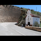 Die Ermita Virgen de las Angustias am Ostende der Brücke